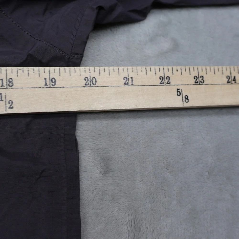 North Face Jacket Boys Large 14/16 Grey Ripstop Waterproof Light Pack Rain Wind